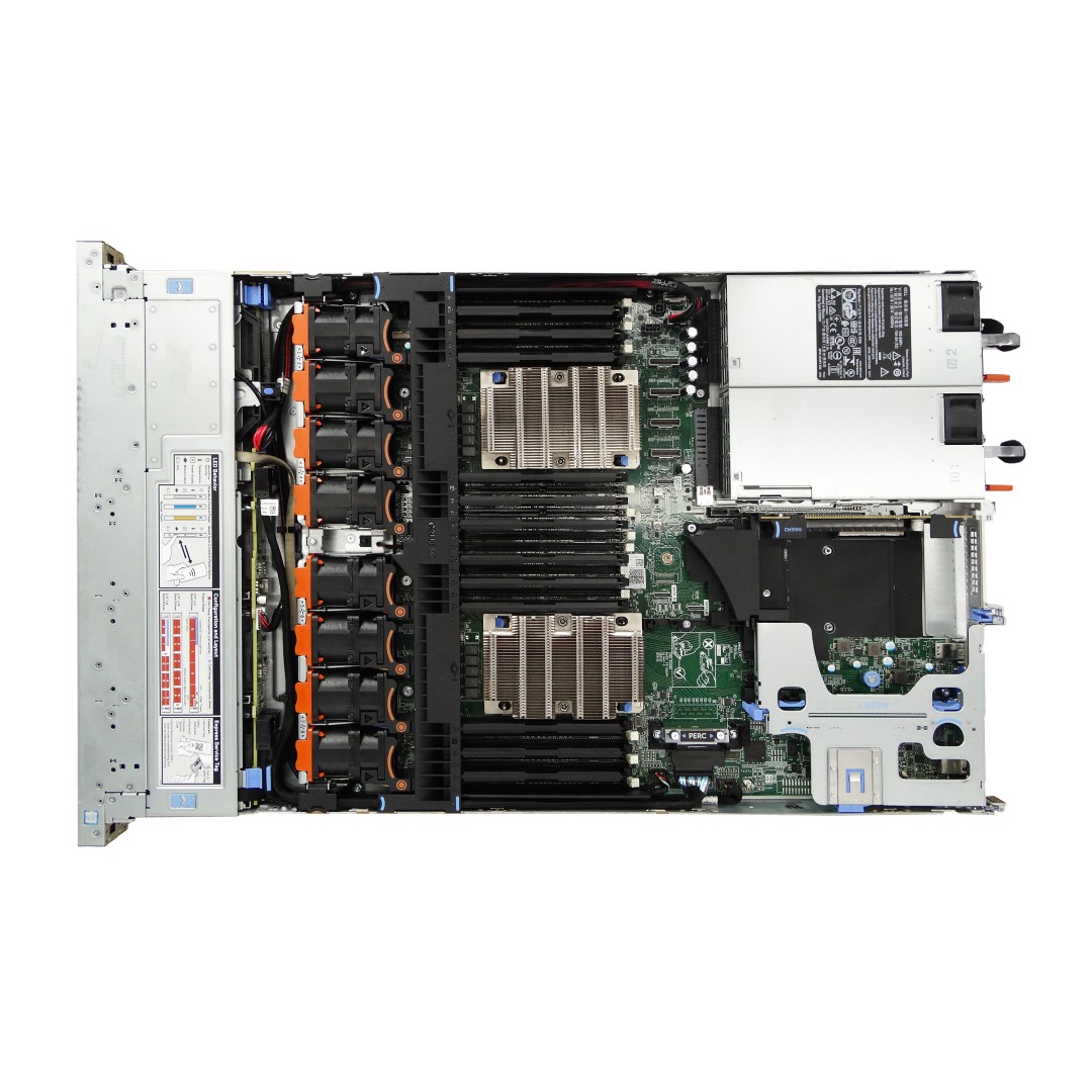Dell PowerEdge R640, 8 SFF Drive Bays, CTO 1U; Software RAID (SWRAID) S140; iDRAC-9 (Express), 2nd Gen Processors