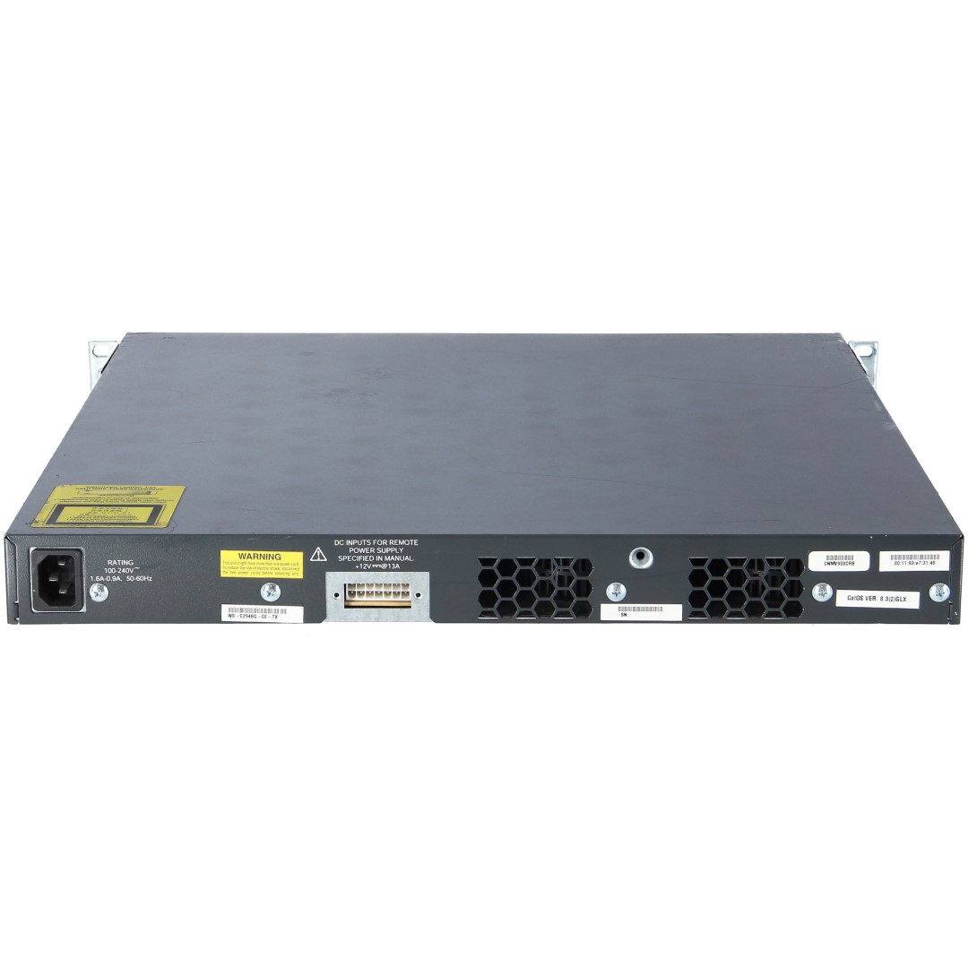 Cisco Catalyst 2948G 48 10/100/1000BASE-T ports and 4SFP-based Gigabit Ethernet ports Switch