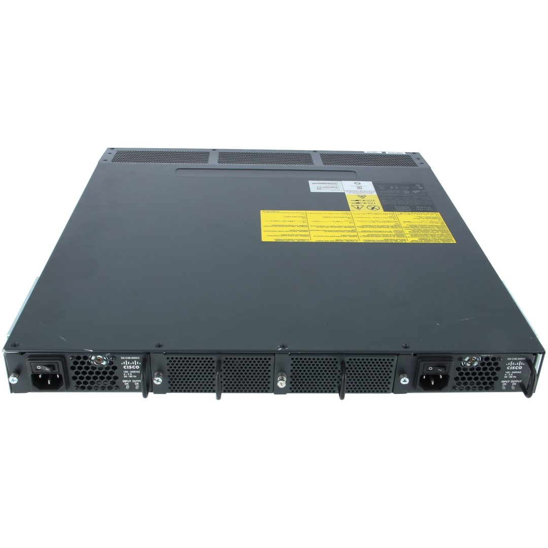 Cisco MDS 9148 48-Port Multilayer Fabric Switch with 48 8-Gbps active ports, Dual Power Supplies, Power Cords and Fans, VSANs, PortChannels, and Cisco DCNM for SAN Essentials Edition. Includes Accessory kit.