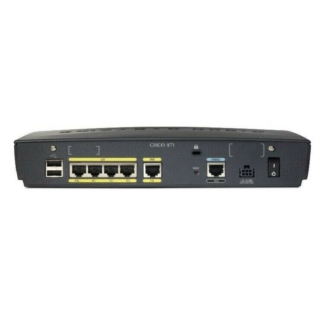 Cisco 871 Ethernet to Ethernet Router