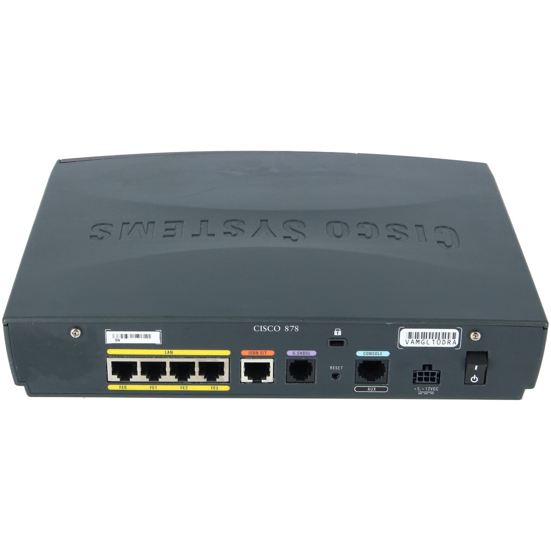 Cisco 878 G.SHDSL Router