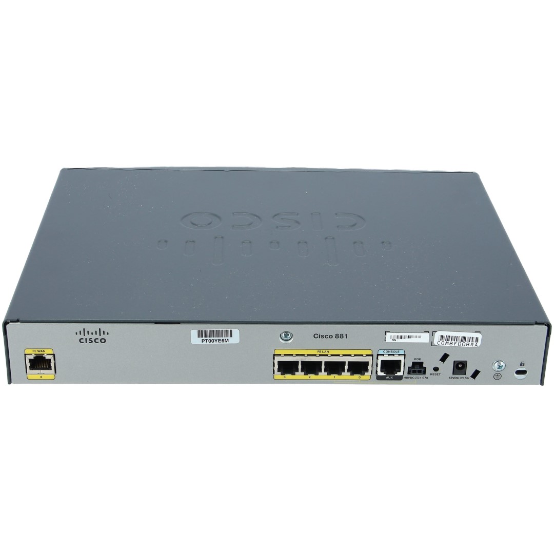 Cisco 881 Ethernet Security Router