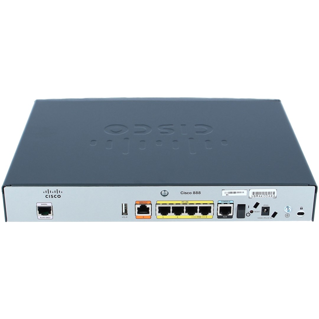 Cisco 888 ISR G.SHDSL Router