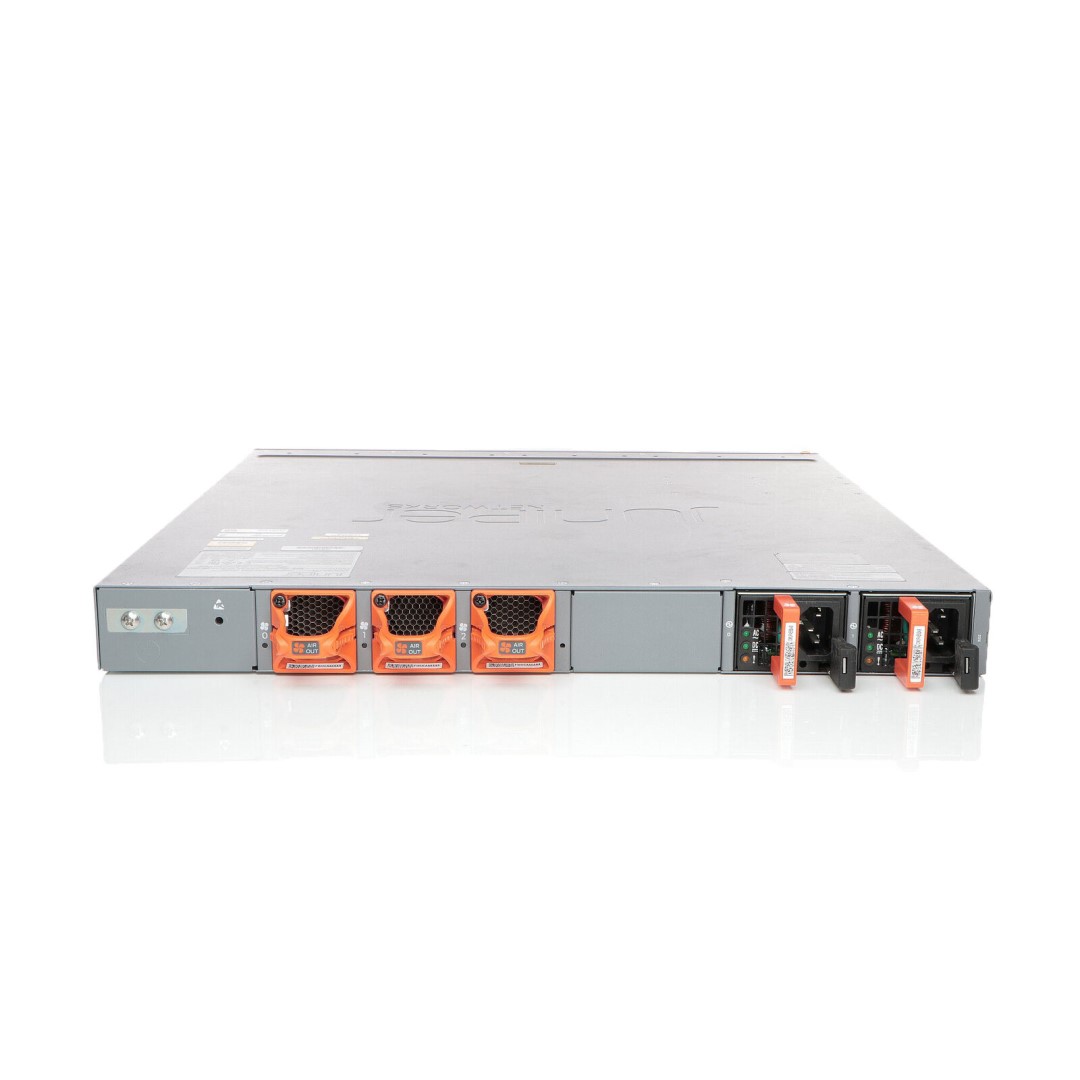 Juniper Networks MX204 chassis with 3 fan trays and 2 power supplies, R mode MX204 Fixed AC System - HW and standard Junos; feature right to use must be ordered separately