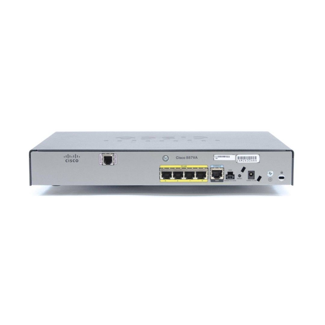 Cisco 887VA ISR Secure router with VDSL2/ADSL2+ over POTS