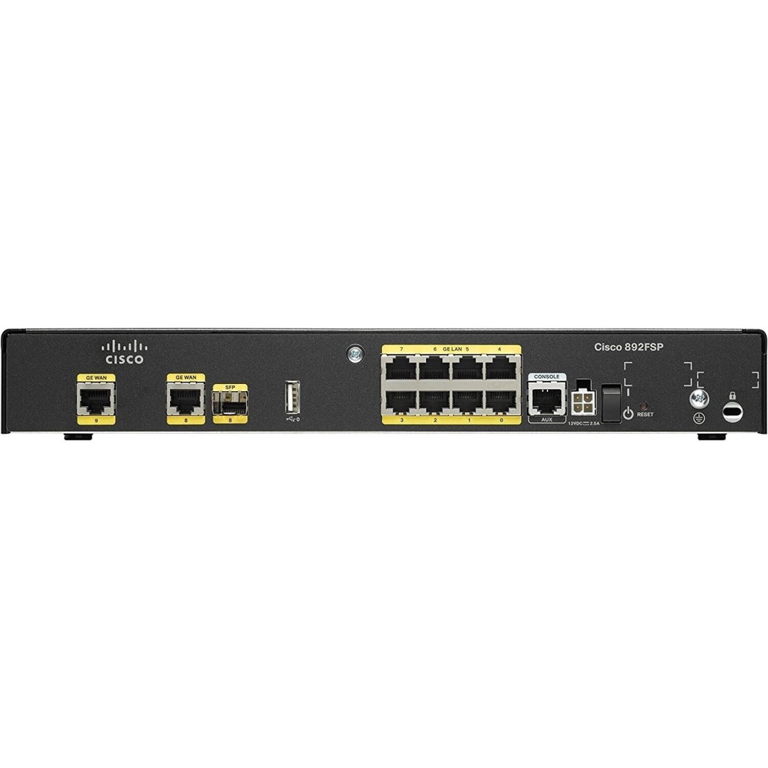 Cisco 892FSP ISR Gigabit Ethernet security router with SFP