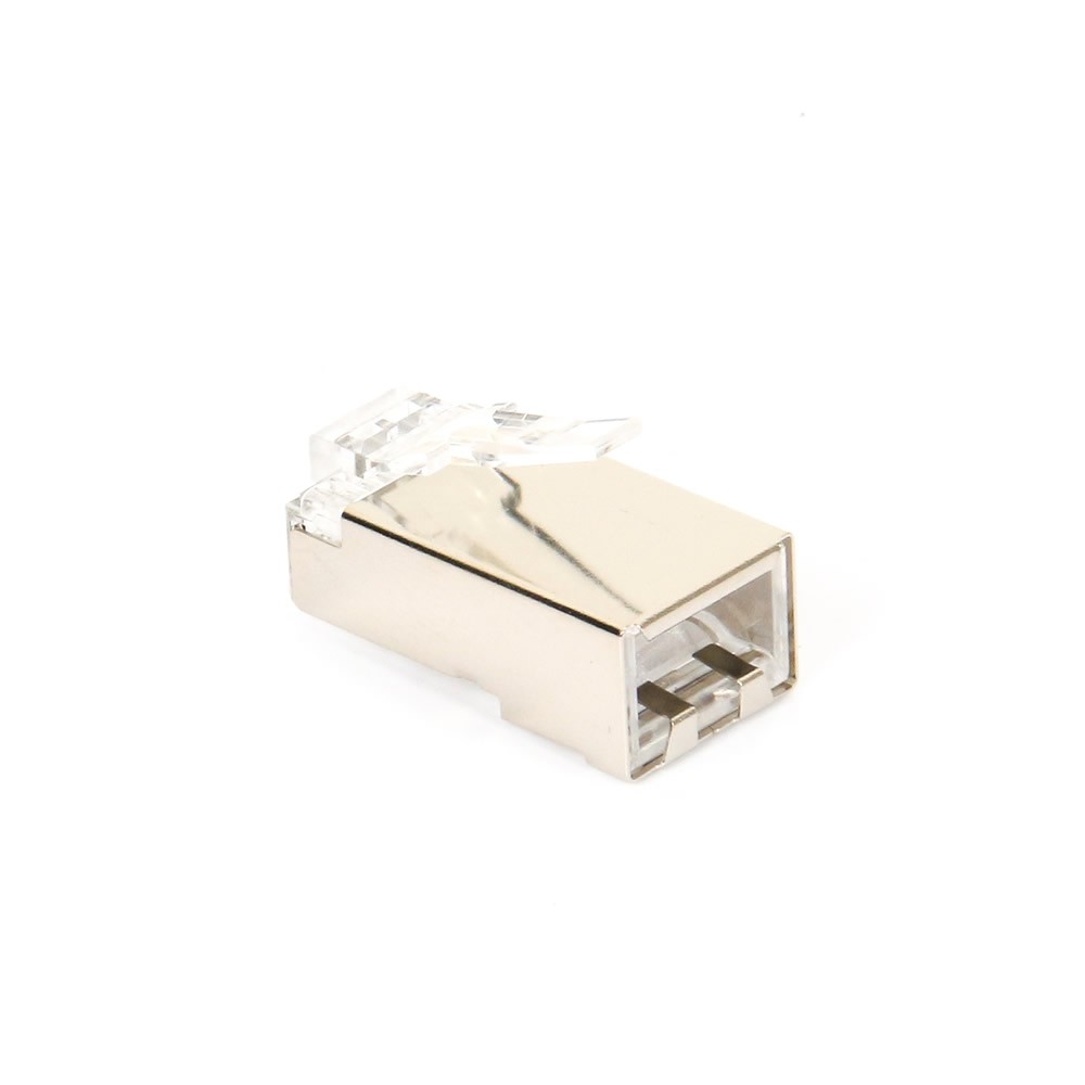 50CUF5 CONECTOR RJ45 M C.FLEXIBLE UTP C5E CON GUIA (50uds)