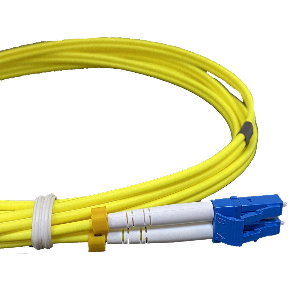 Patchcord Duplex SM LC/PC-LC/PC Yellow 3mm 2Mt