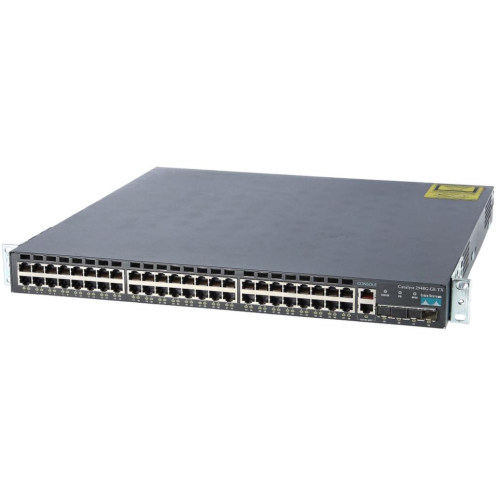 Cisco Catalyst 2948G 48 10/100/1000BASE-T ports and 4SFP-based Gigabit Ethernet ports Switch