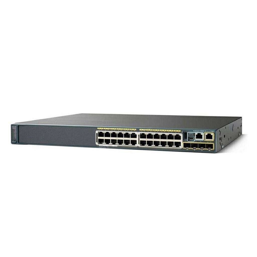 Cisco Catalyst 2960S 24 10/100/1000 Ethernet PoE 370W, 4 x SFP LAN Base