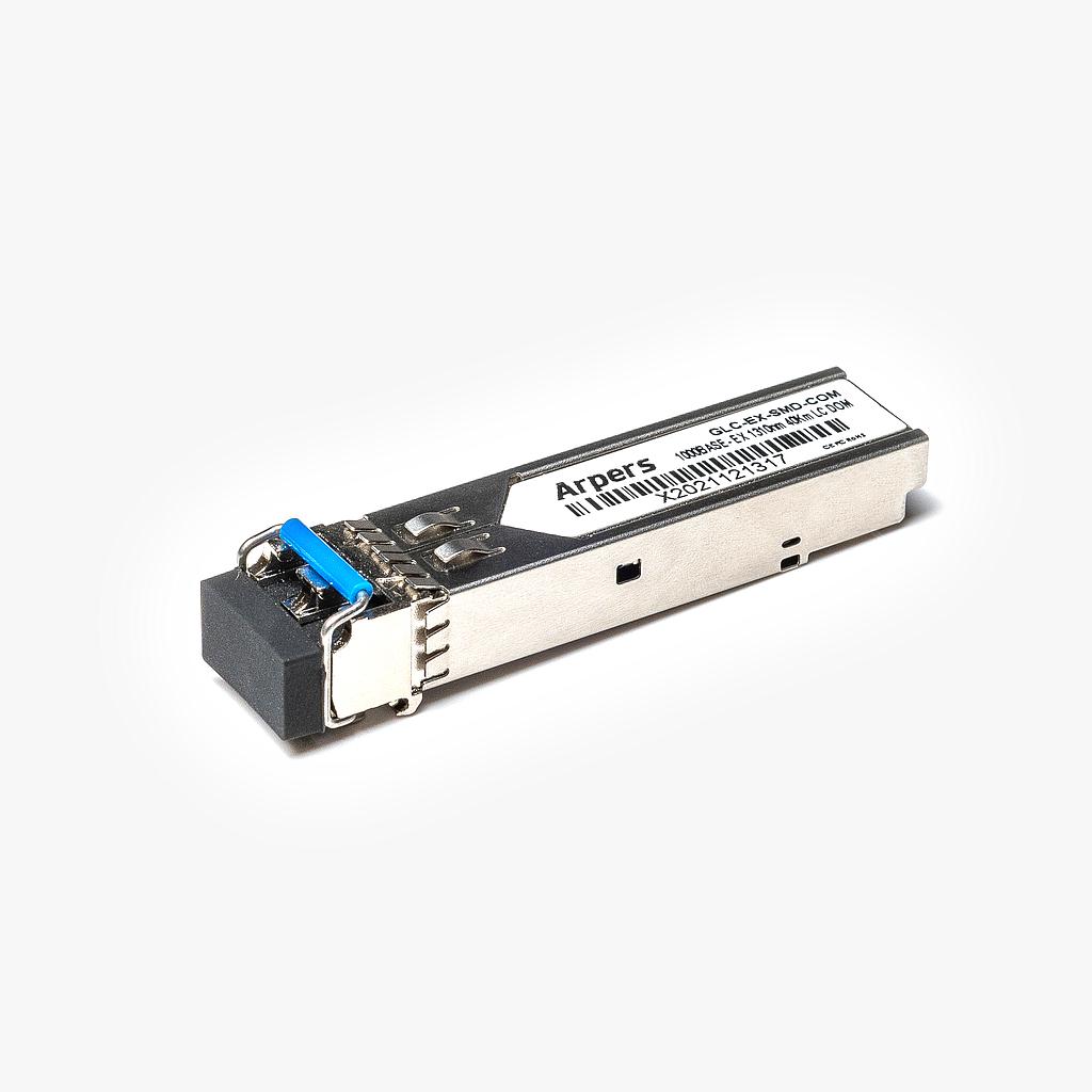 Arpers 1000BASE-EX SFP, 1310nm, SMF, 40km, Dual LC, DOM compatible with Alcatel