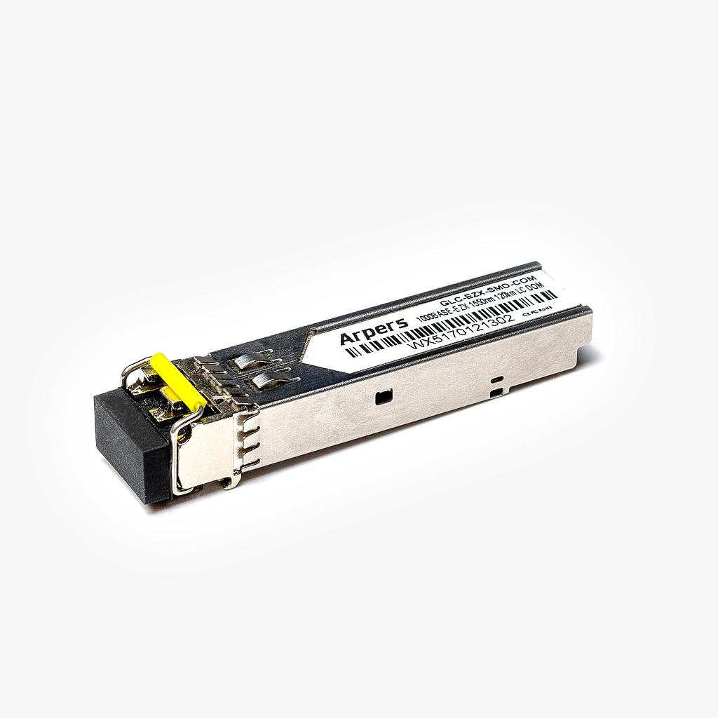 Arpers 1000BASE-EZX SFP, 1550nm, SMF, 120km, LC Dúplex, DOM for Alcatel