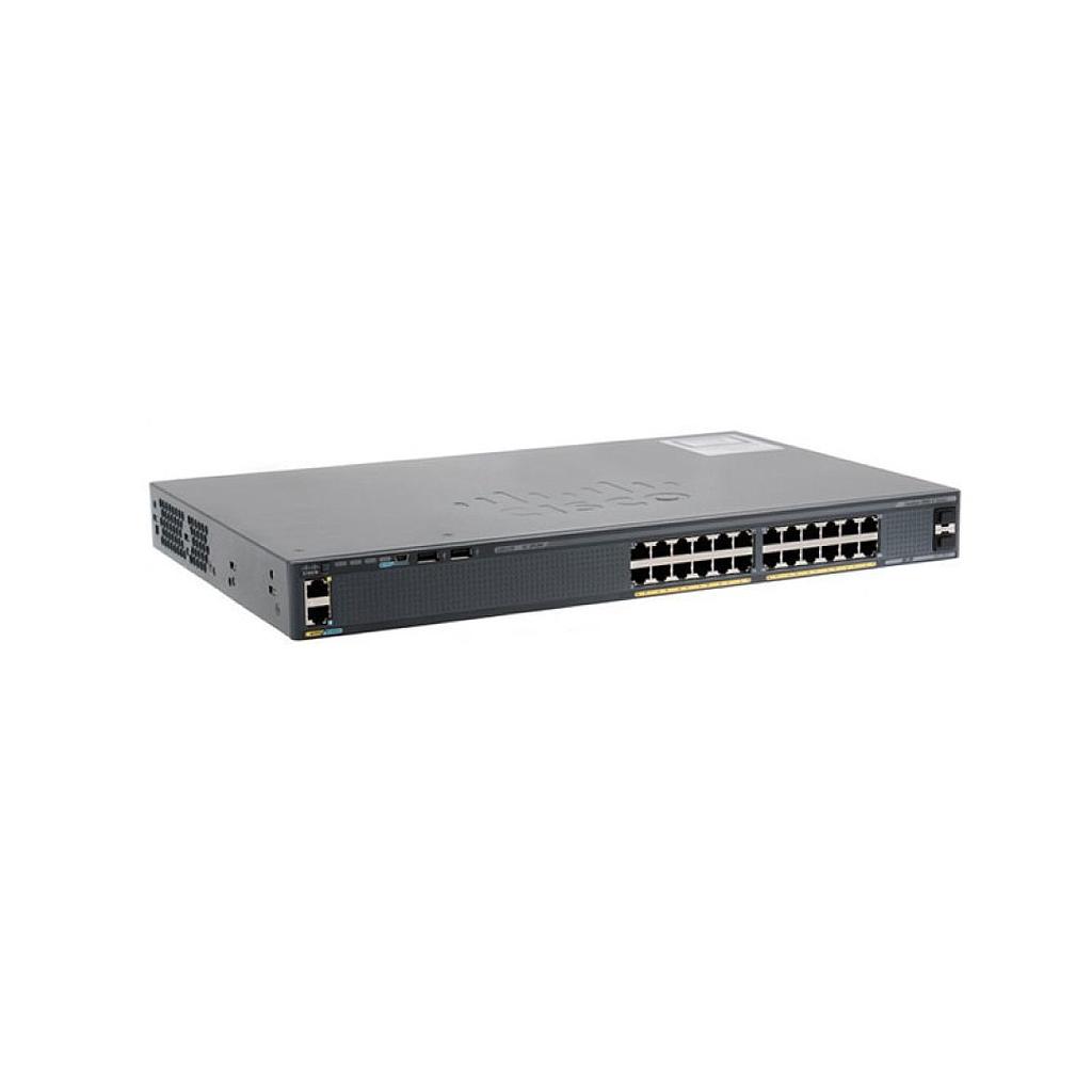 Cisco Catalyst 2960X 24 10/100/1000 ports and 2 SFP module slots LAN Lite