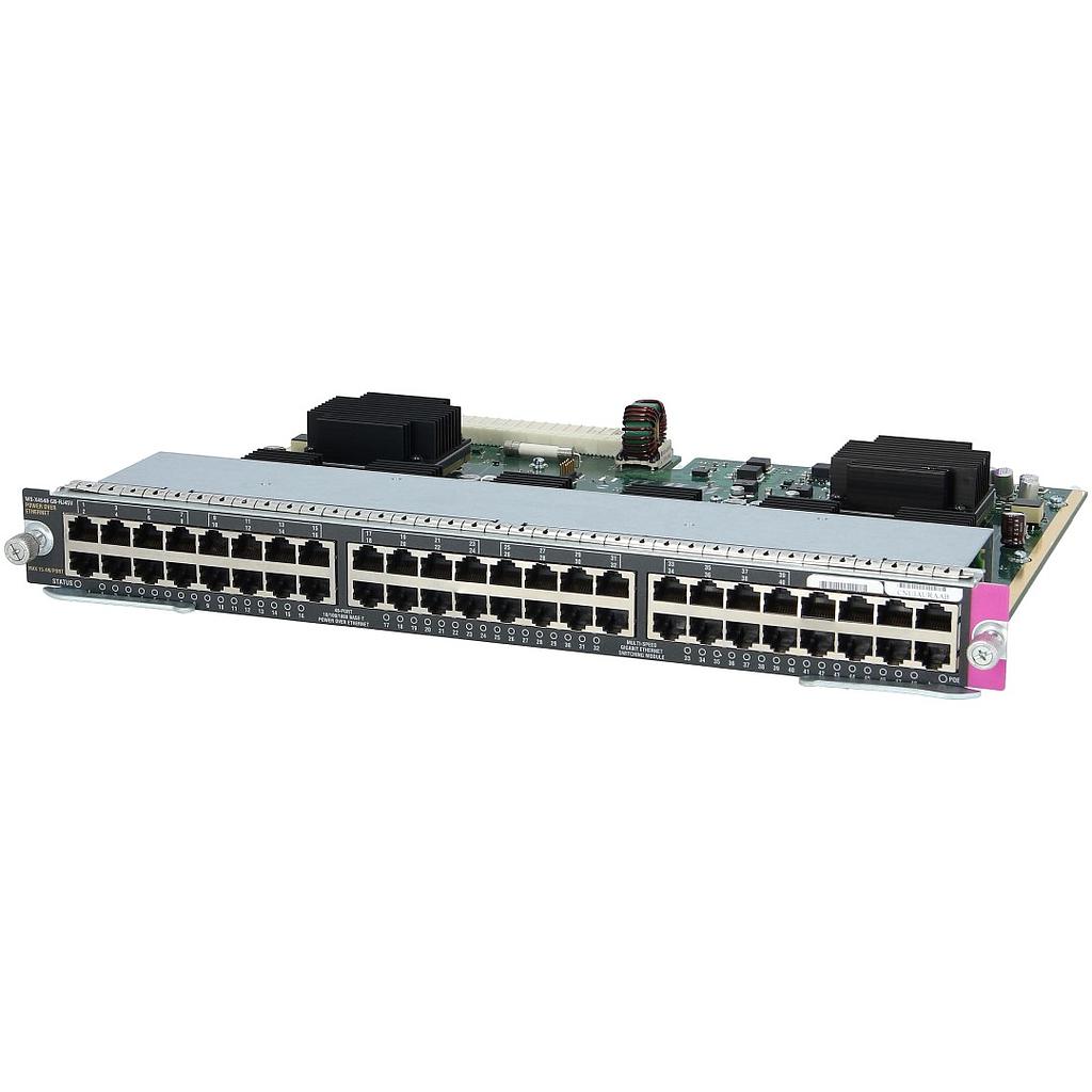 Cisco Catalyst 4500 PoE IEEE 802.3af 10/100/1000, 48 Ports (RJ-45) Line Card