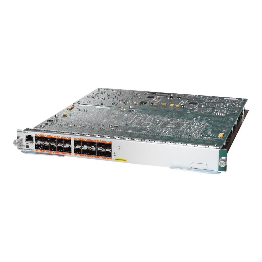 Cisco 7600 Series Ethernet Services Plus 20G Line Card, 20-port GE SFP and DFC-3CXL
