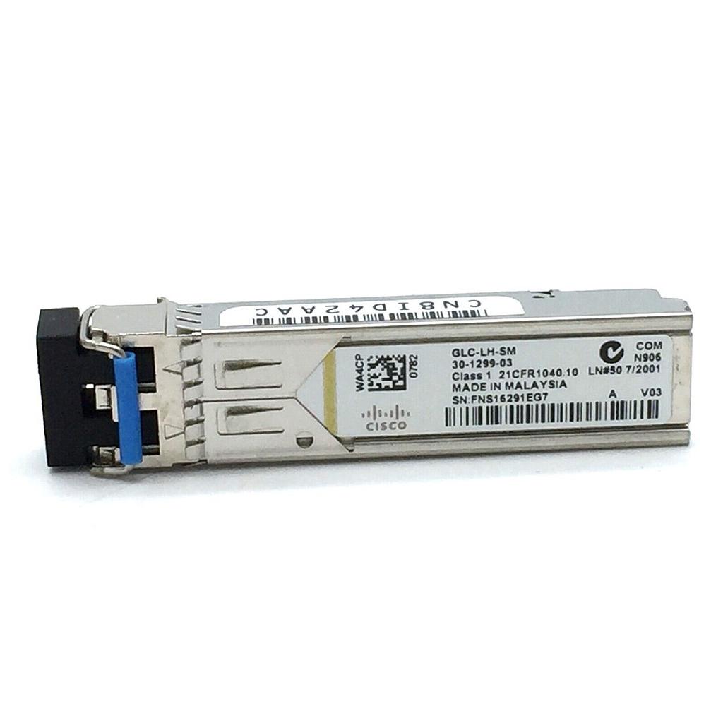 VST Verified Cisco 1000BASE-LX/LH SFP, transceiver module for MMF and SMF, 1300-nm wavelength, commercial operating temperature range