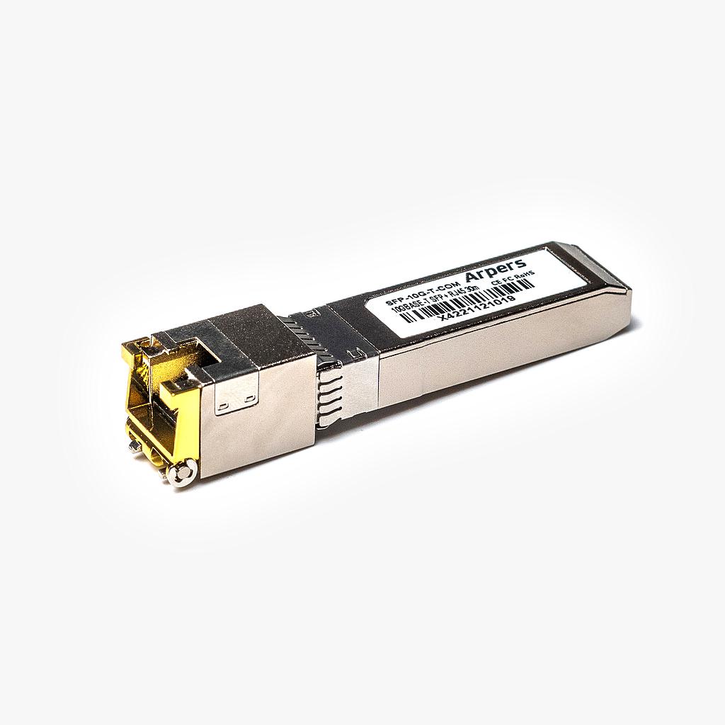 Arpers SFP+ 10GBASE-T Copper - RJ45, 10 Gigabit Ethernet, Multimode, 30m compatible with Dell