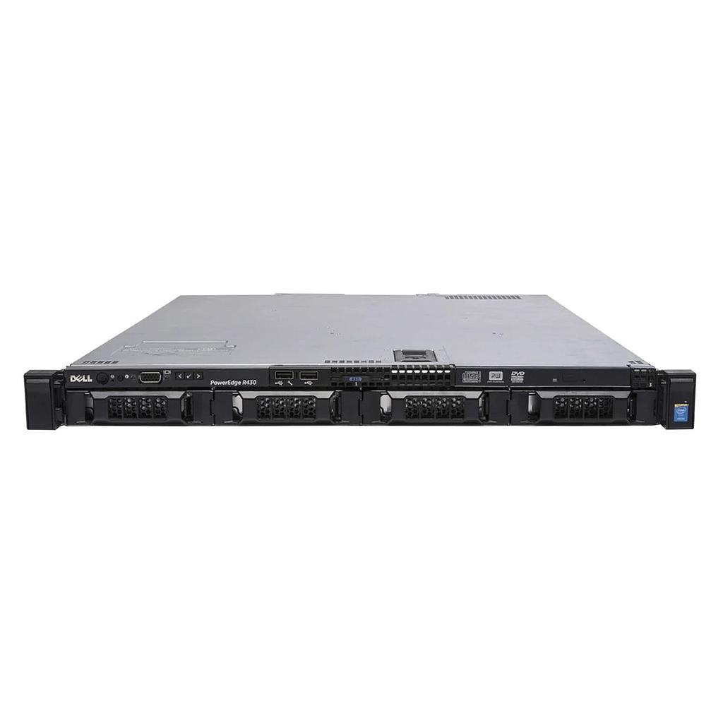 Dell PowerEdge R430, 4 LFF Drive Bays, CTO 1U; PERC S130 (SW RAID), iDRAC-8 (Enterprise), V4