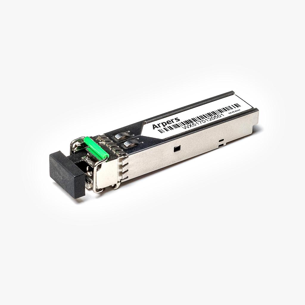 Arpers 1000BASE-ZX, 1550nm, SMF, 80km, LC Dúplex, DOM compatible with Cisco