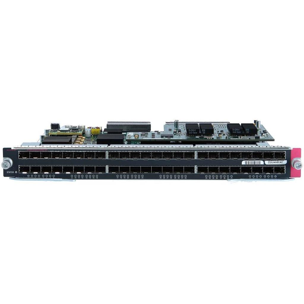 Cisco Catalyst 6500 48 port High Performance Mixed Media Gigabit Ethernet interface module, Requires SFP; CEF720