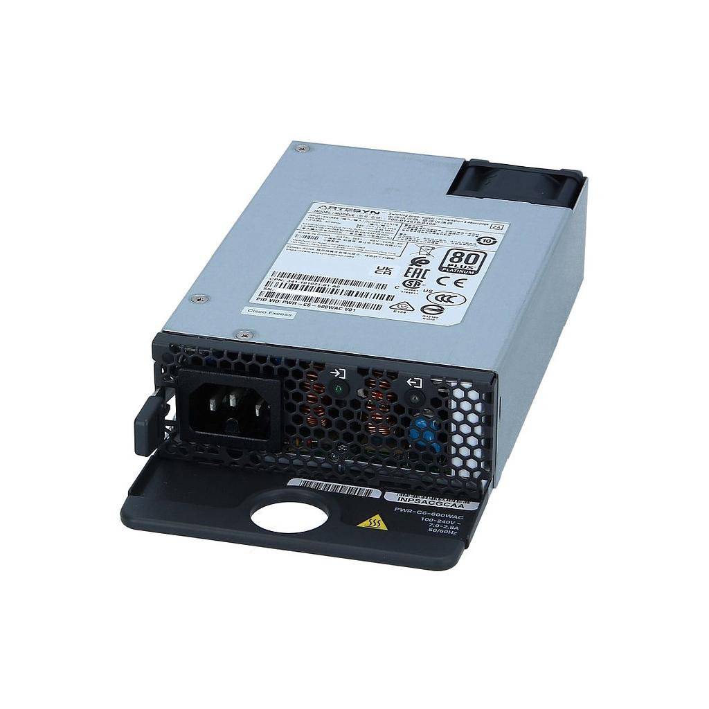 Cisco 600W AC Config 6 Power Supply for Catalyst 9200