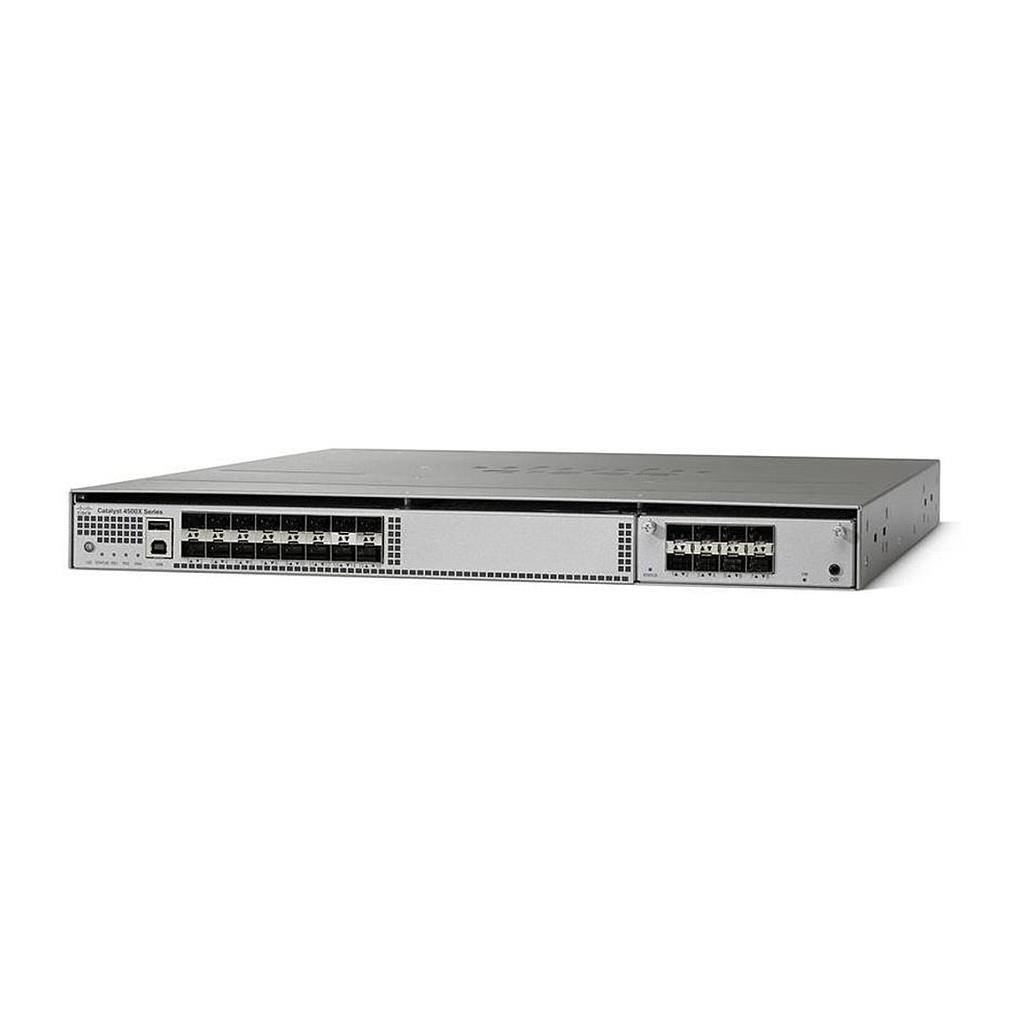 Cisco Catalyst 4500-X 24 Port 10GE IP Base, Front-to-Back Cooling, No P/S