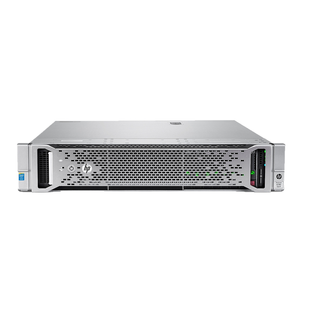 HPE ProLiant DL380 G9 8SFF CTO 2U; HPE Dynamic Smart Array B140i; Embedded 1Gb Ethernet 4-port 331i Adapter; iLO Standard - v4 Processors