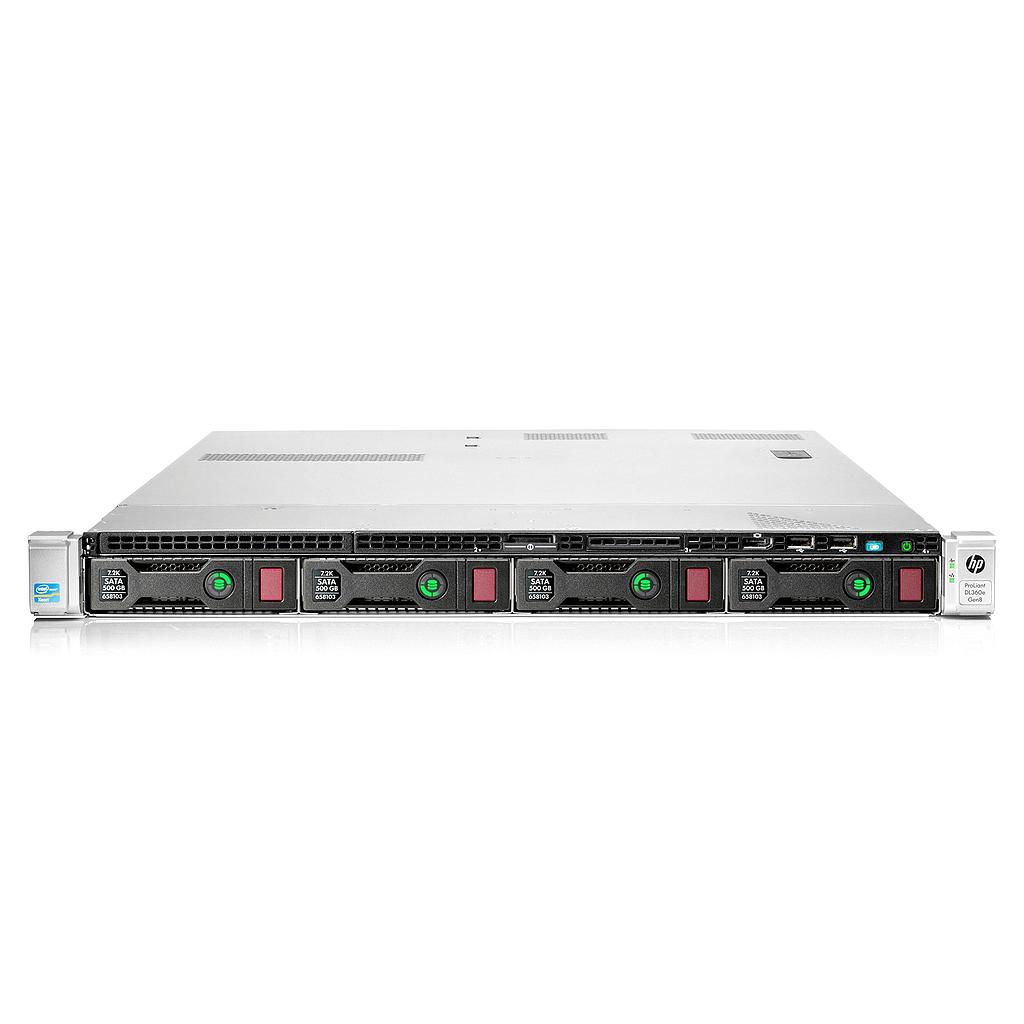 HP ProLiant DL360p G8 4LFF CTO 1U; Smart Array P420i Controller/ZM; iLO Standard - v2 Processors
