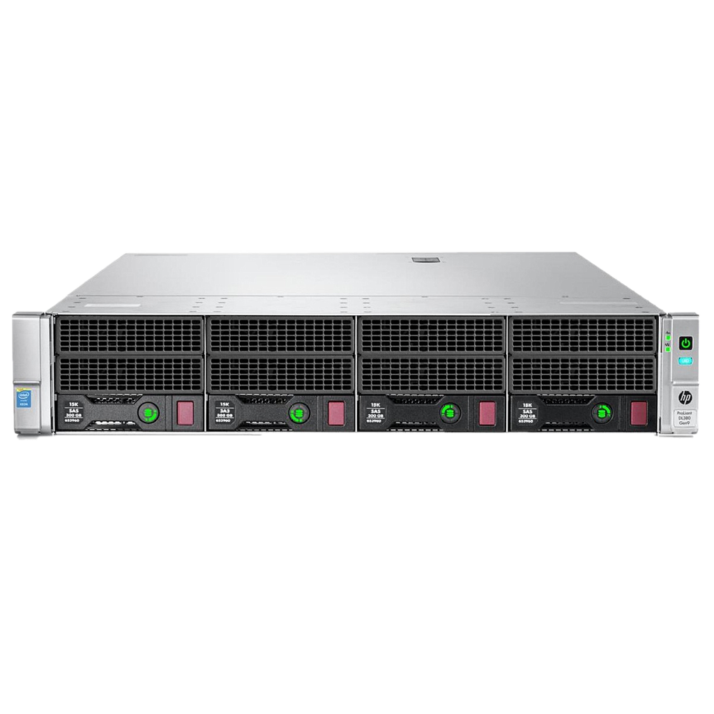 HPE ProLiant DL380 G9 4LFF CTO 2U; HPE Dynamic Smart Array B140i; Embedded 1Gb Ethernet 4-port 331i Adapter; iLO Standard - v4 Processors