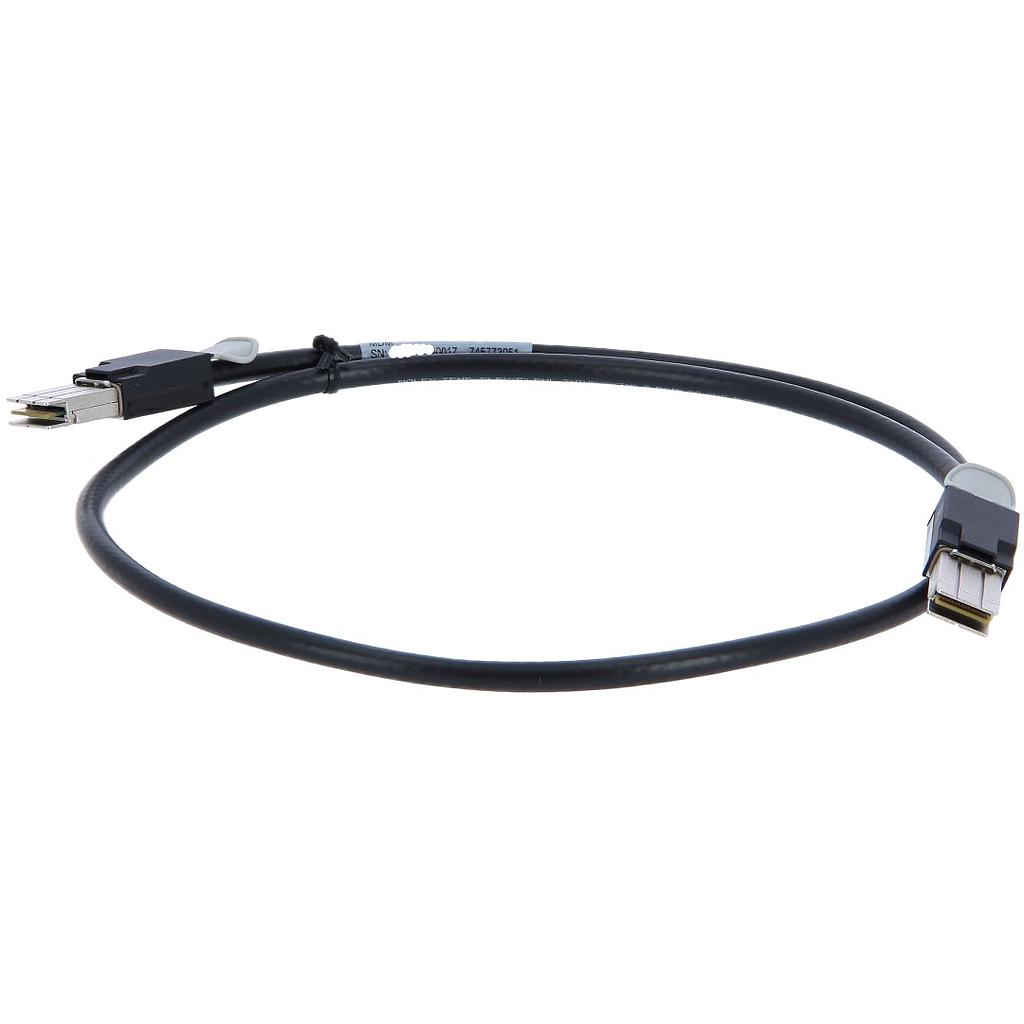Cisco FlexStack stacking cable with a 1.0 m length