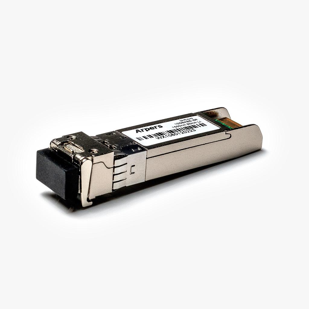 Arpers 10GBASE-ZR SFP+, 1550nm, SMF, 80km, Dual LC, DOM compatible with Cisco