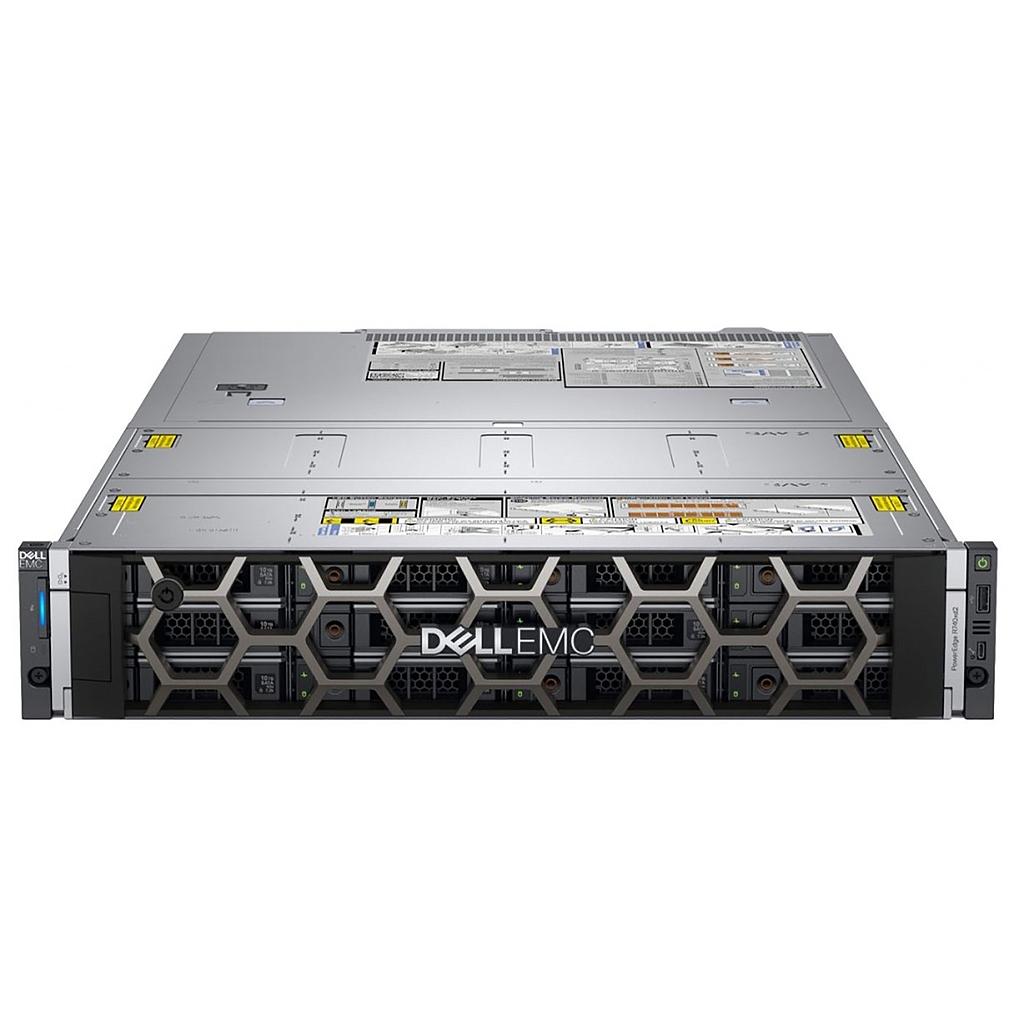Dell PowerEdge R740, 8 LFF Drive Bays, CTO 2U; Software RAID (SWRAID) S140; iDRAC-9 (Enterprise) - 2nd Gen Processors