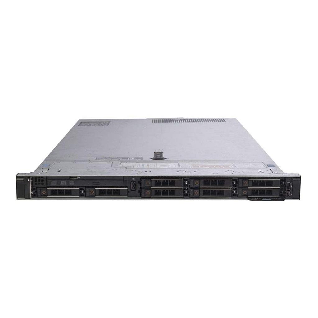 Dell PowerEdge R640, 8 SFF Drive Bays, CTO 1U; Software RAID (SWRAID) S140; iDRAC-9 (Enterprise), 3 x PCIe LP, 2nd Gen Processors