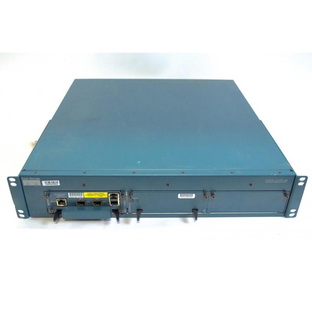Cisco 11503 Content Services Switch including SCM with 2 GE ports, flash drive, and integrated AC power supply, integrated fan, and integrated switch module (requires SFP GBICs)