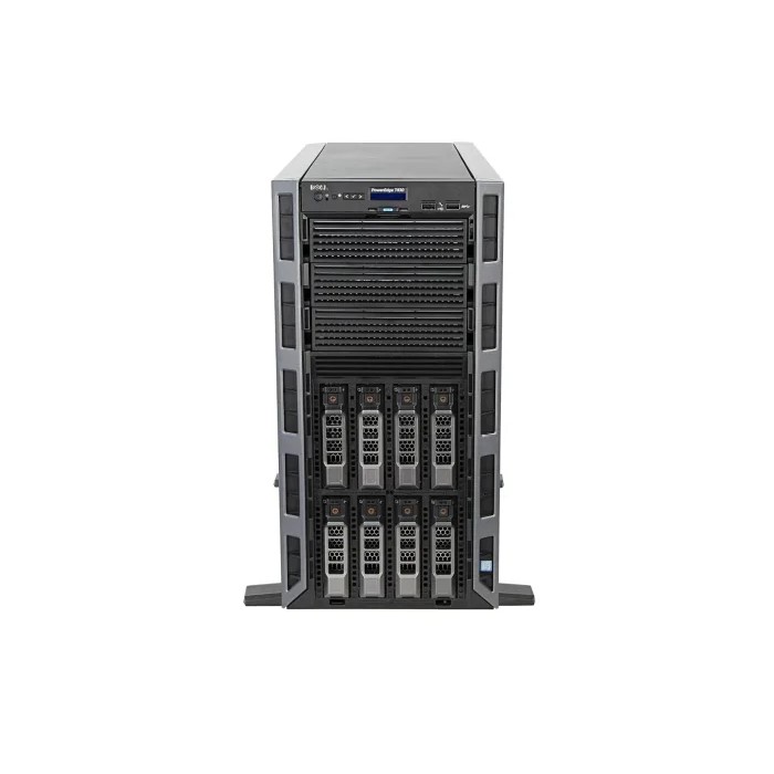 Dell PowerEdge T430, 8 LFF Drive Bays, CTO Tower; PERC S130 (SW RAID), iDRAC-8 (Enterprise), V4