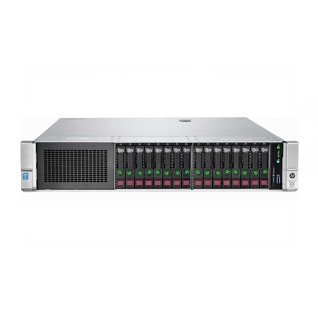 HPE ProLiant DL380 G9 16SFF CTO 2U; HPE Dynamic Smart Array B140i; Embedded 1Gb Ethernet 4-port 331i Adapter; iLO Standard - v4 Processors