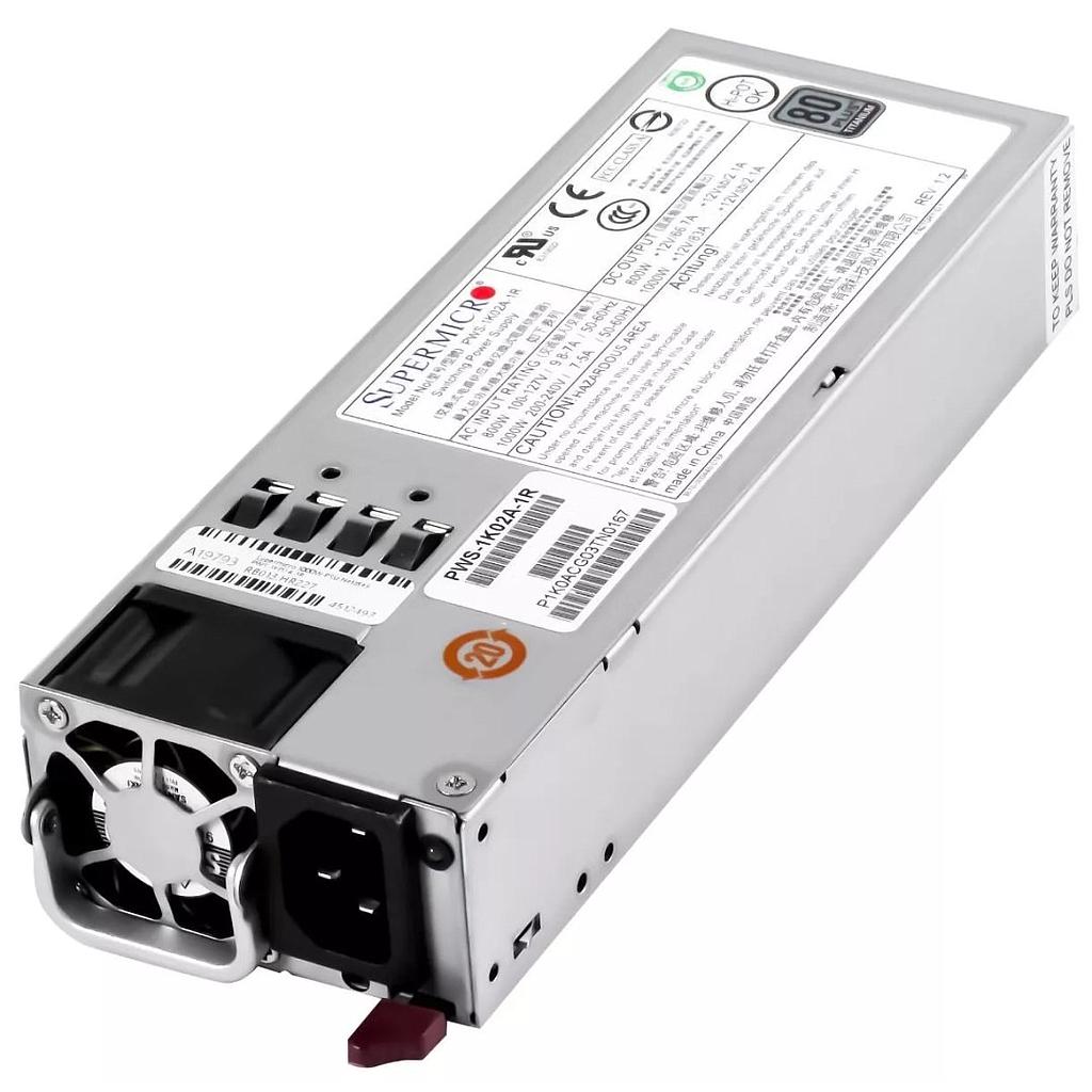 Supermicro 1000W AC 1U Redundant Power Supply