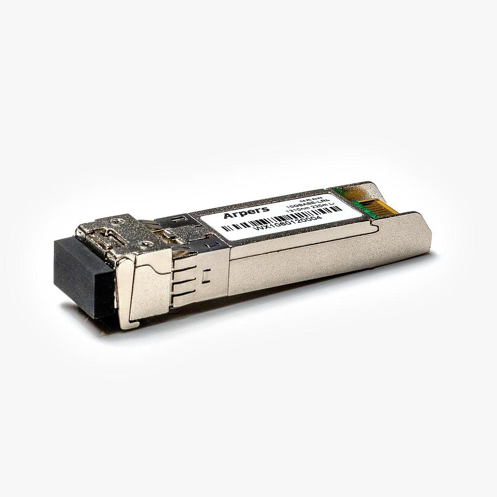 Arpers 10GBASE-LRM SFP+, 1310nm, MMF/SMF, 220m, Dual LC, DOM compatible with Cisco