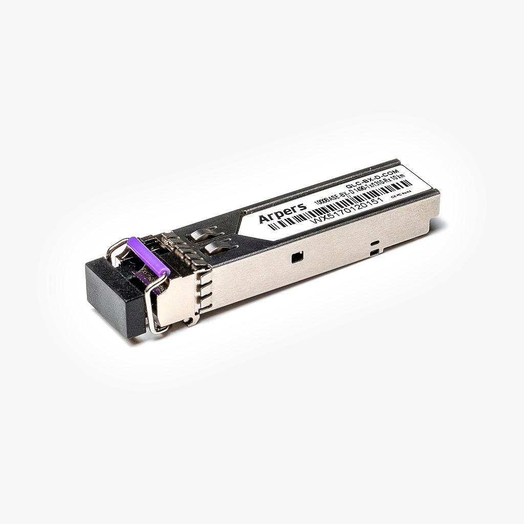 Arpers 1000BASE-BX SFP, 1490nm TX/1310nm RX, 10km compatible with Cisco