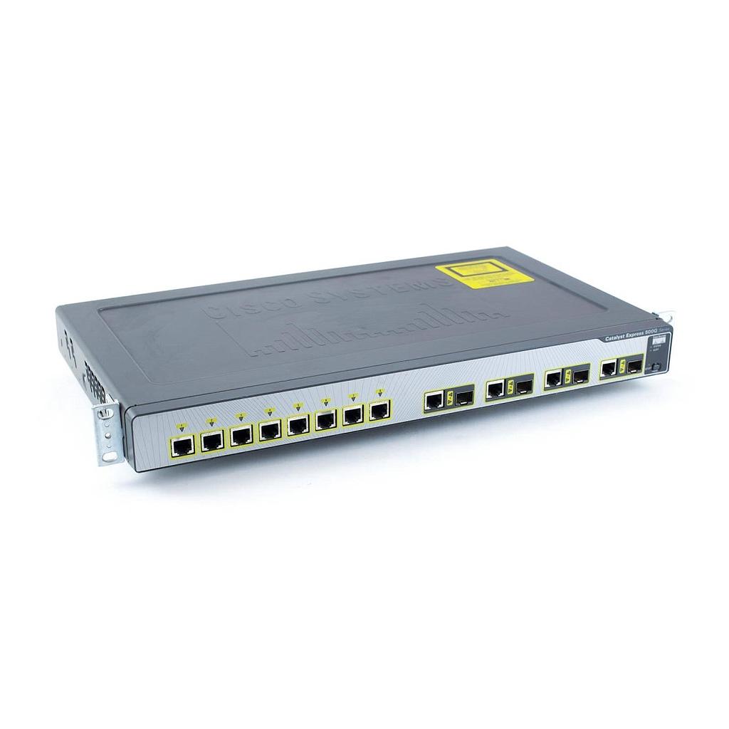 Cisco CE500G Eight 10/100/1000BT and Four 10/100/1000BT or SFP Uplinks, GUI software
