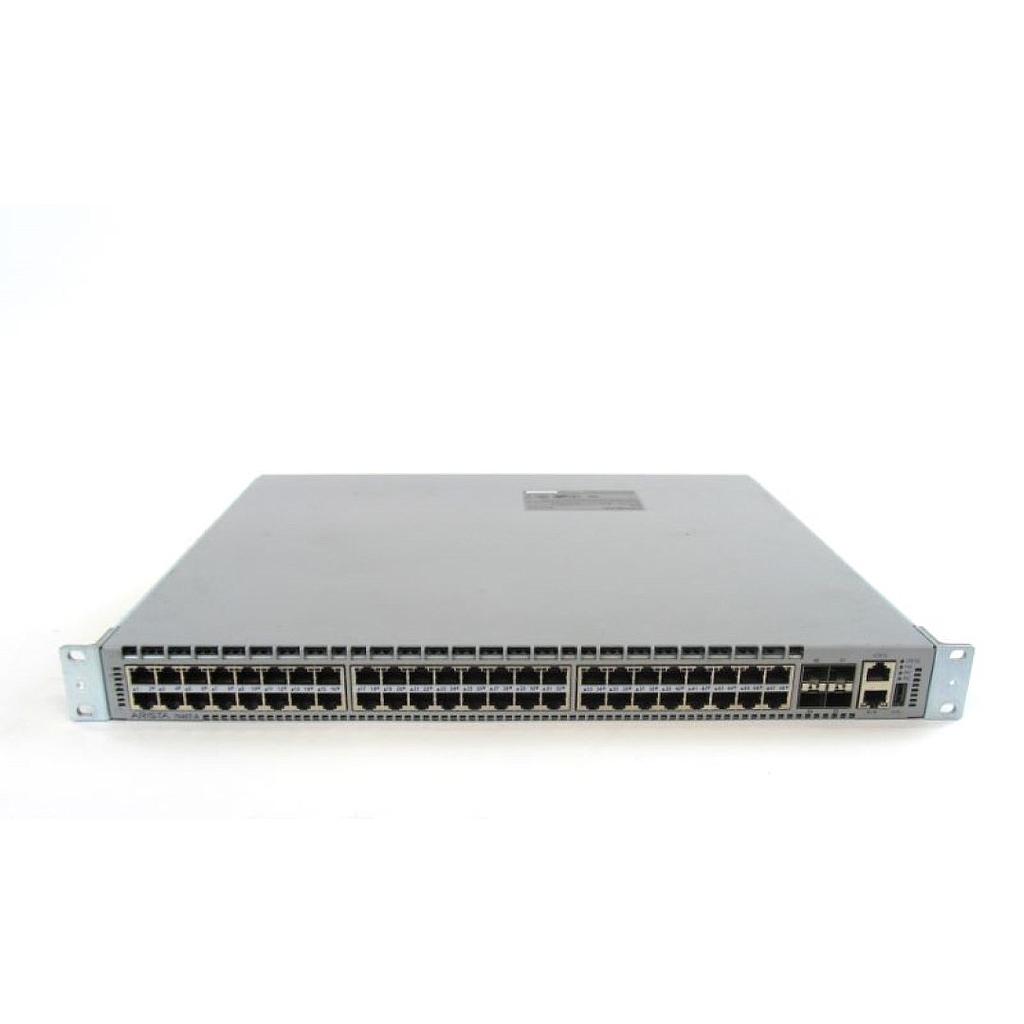 Arista 7048-A switch 48xRJ45 (100/1000), 4xSFP+ (1 or 10GbE), ZTP (Zero Touch Provisioning), rear-to-front fans, 2xAC