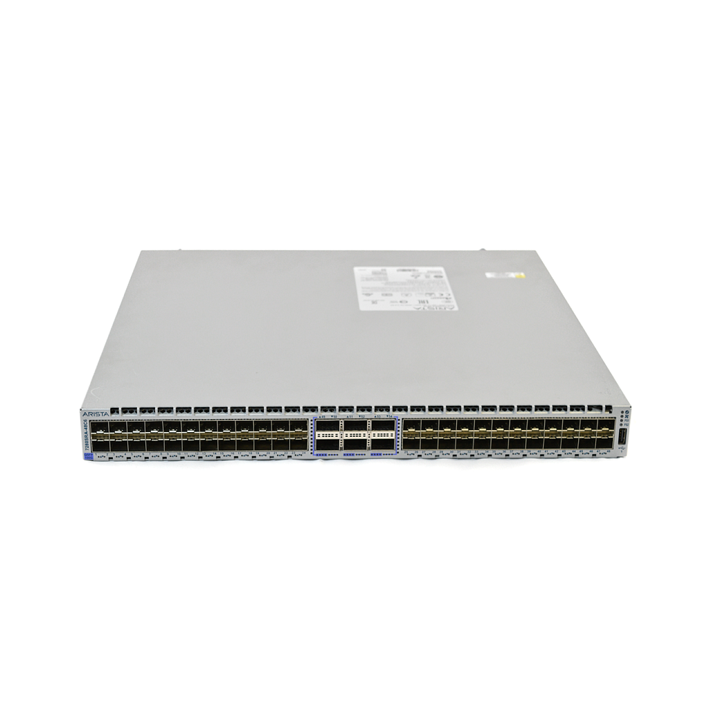 Arista 7280SRA, 48x 1/10GbE SFP+ &amp; 6x 100GbE QSFP switch router, AlgoMatch, front to rear airflow, 2x AC power supplies
