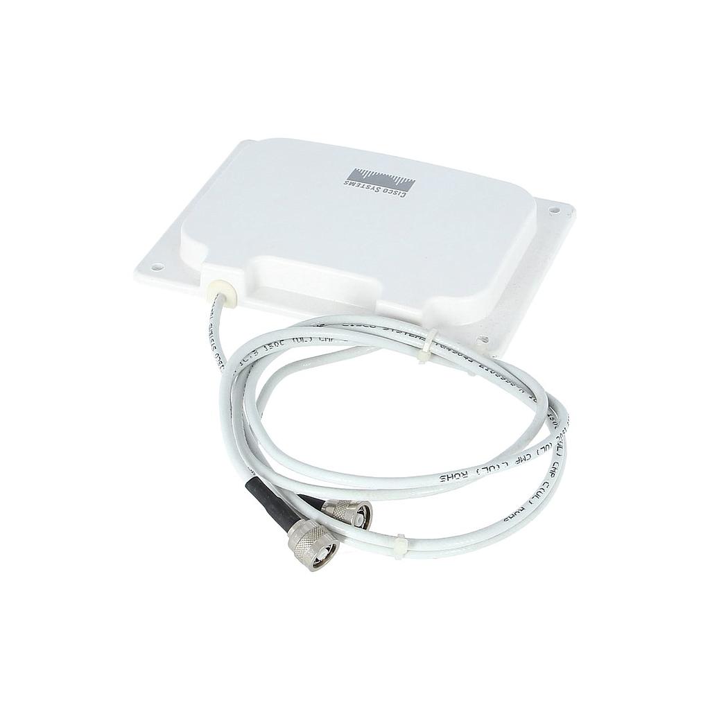 Cisco Aironet 2.4GHz 6.5dBi Diversity Patch Antenna with RP-TNC Connector