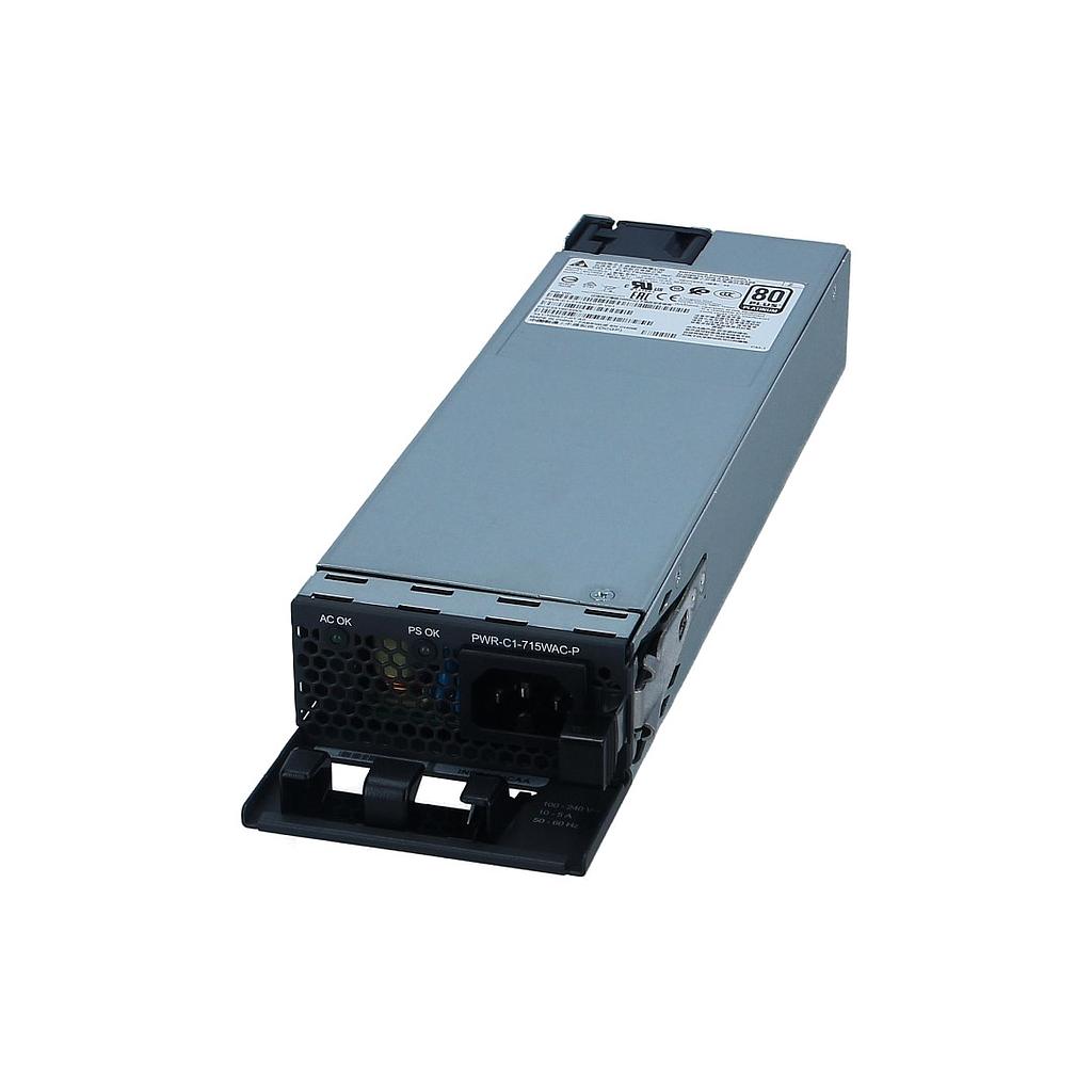 Cisco 715W AC Platinum-rated power supply for Catalyst 9300