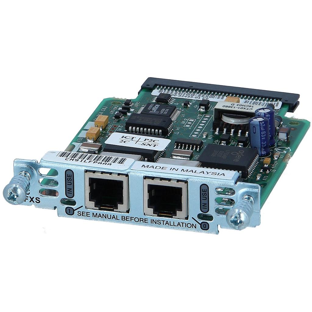 Cisco Two-Port FXS Voice Interface Card