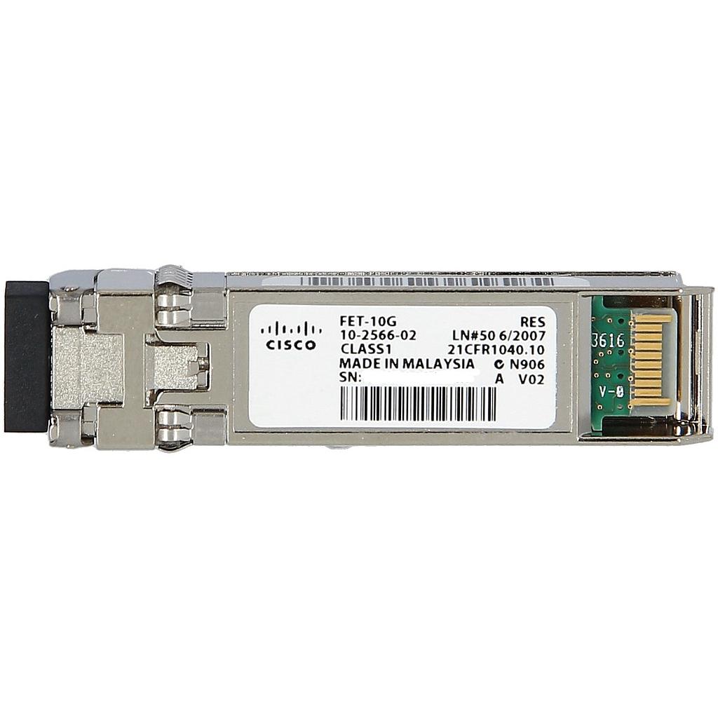 Cisco 10G SFP+ Transceiver, 850nm, 100m, MMF, LC Dúplex connector for Fabric Extender