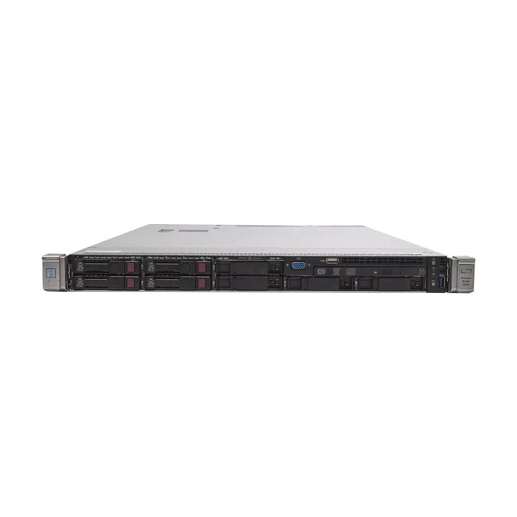 Pre-Configured HPE ProLiant DL360 G9 8SFF 1U; iLO Standard, 2 x Intel Xeon E5-2699 V4 22-Core, 512GB RAM, Smart Array P440ar/2GB FBWC, 2 x 600GB SAS HDD's, 534FLR-SFP+ 2-port 10Gb, 2 x 500W PSU, Rail Kit