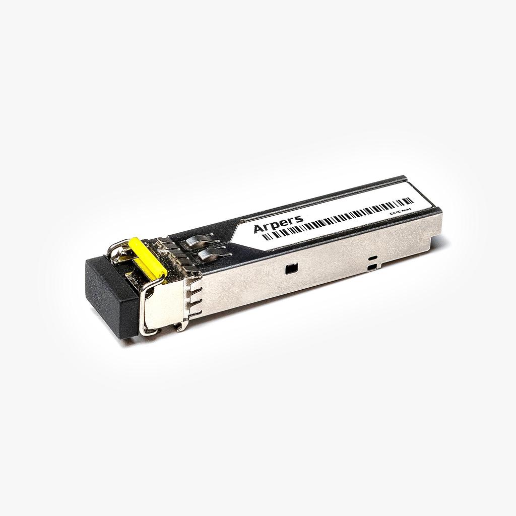 Arpers 1000BASE-BX-D BiDi SFP, 1550nm-TX/1310nm-TX, SMF, 10km, LC Símplex, DOM compatible with Juniper