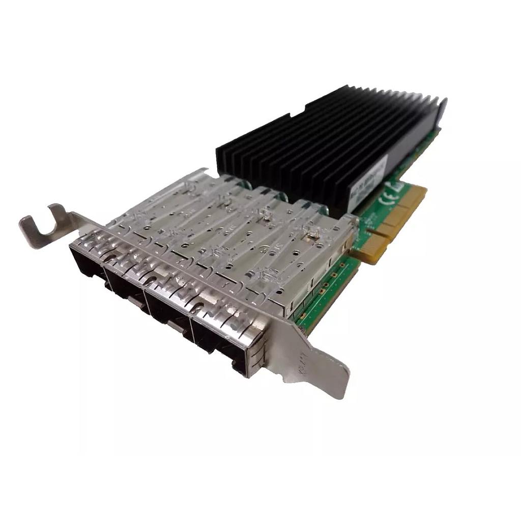 Silicom Quad-Port 10Gb SFP+ PCI-e Network Server Adapter, with Low Profile Bracket