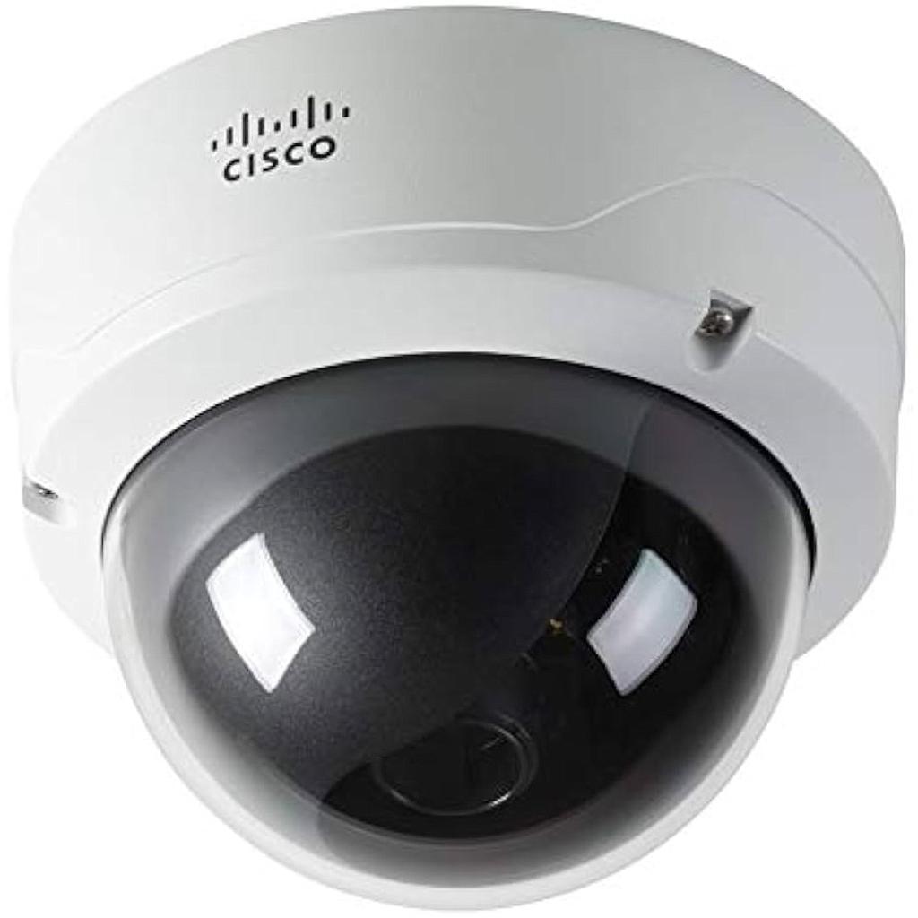 Cisco Video Surveillance Standard-Definition IP Dome, 3.3–12 mm, D/N, smoked, vandal-resistant